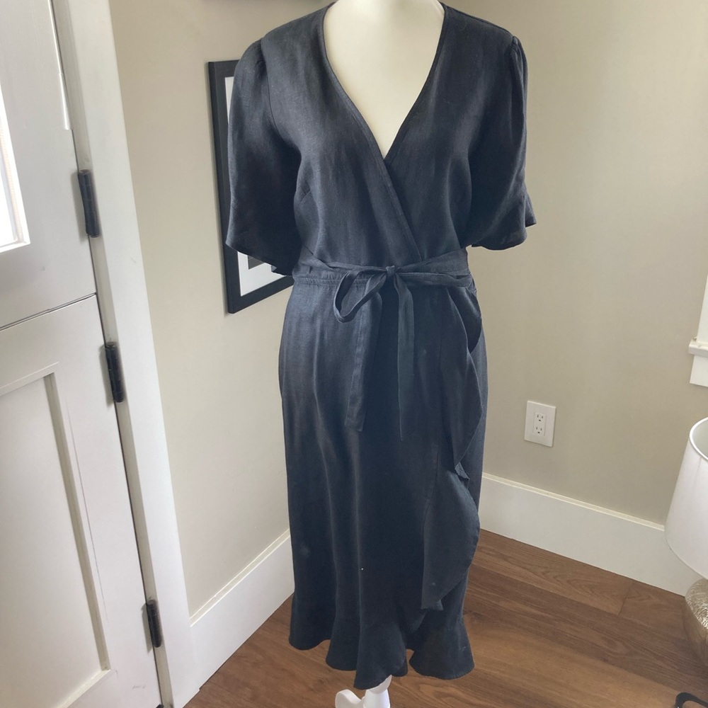 Honorine wrap dress